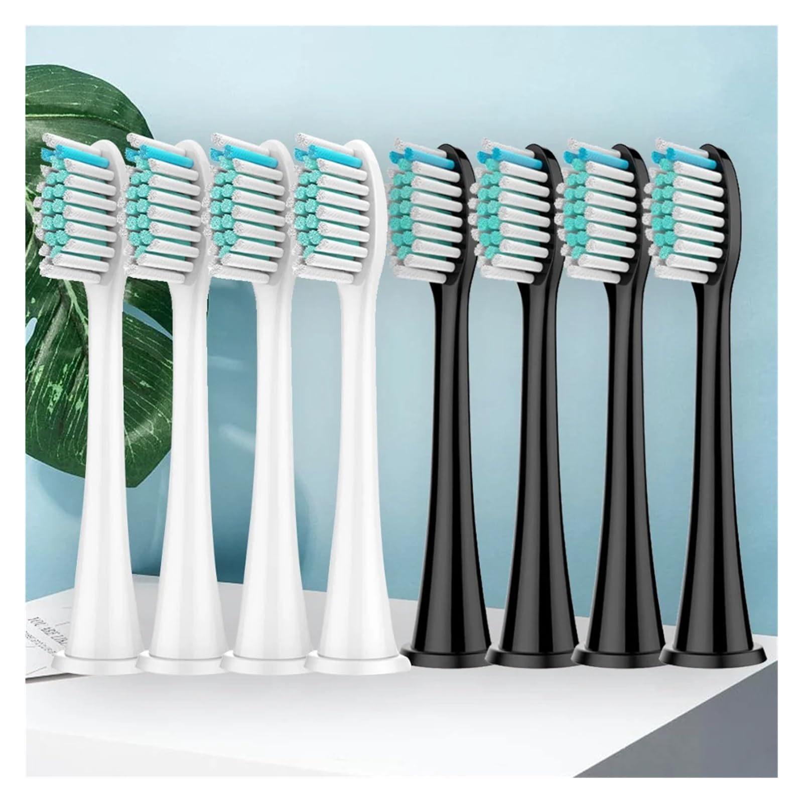 Testine di ricambio for spazzolino elettrico Philips Sonicare, setole morbide.(WHITE 16pcs)