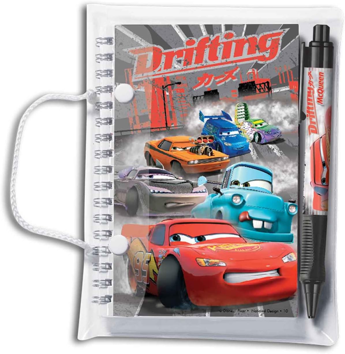Cars Spiral Notebook & Pen Set (10589A) (art may vary)