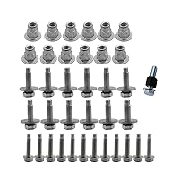 Vista 2 de Kit de montaje de hardware de estribo lateral compatible con RAM 1500 2500 3500 2013-2019 RAM 4500 5500 2014-2019