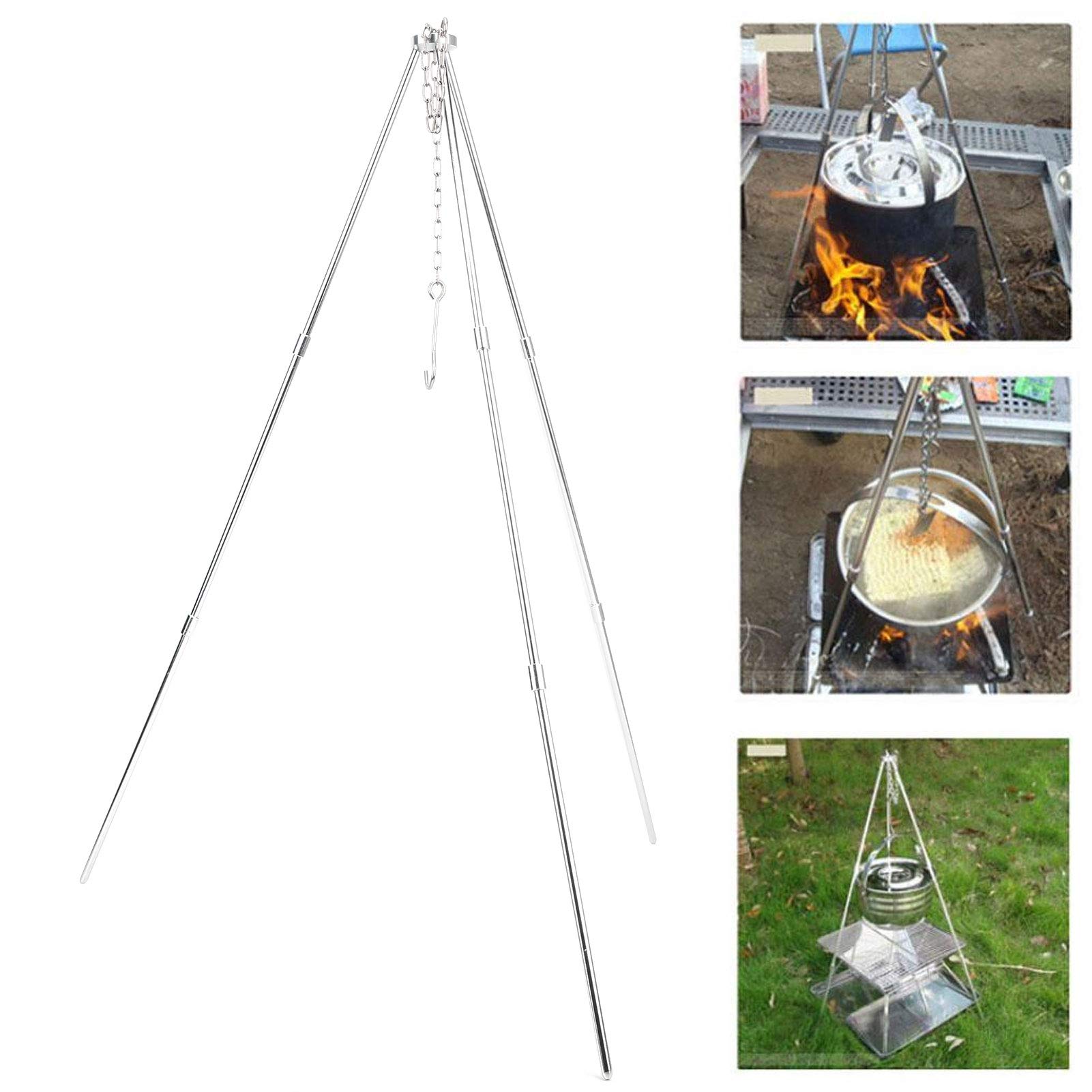 Buiten koken op houtvuur - - Wilderness cooking