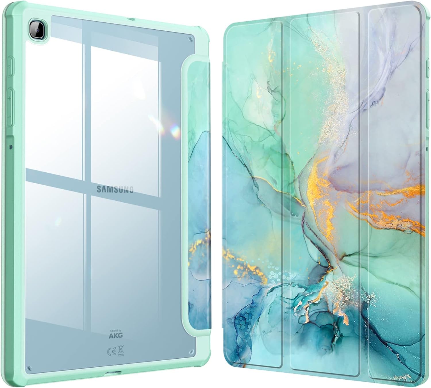SwooK TPU Case for Galaxy Tab S6 Lite - S Pen Holder -17
