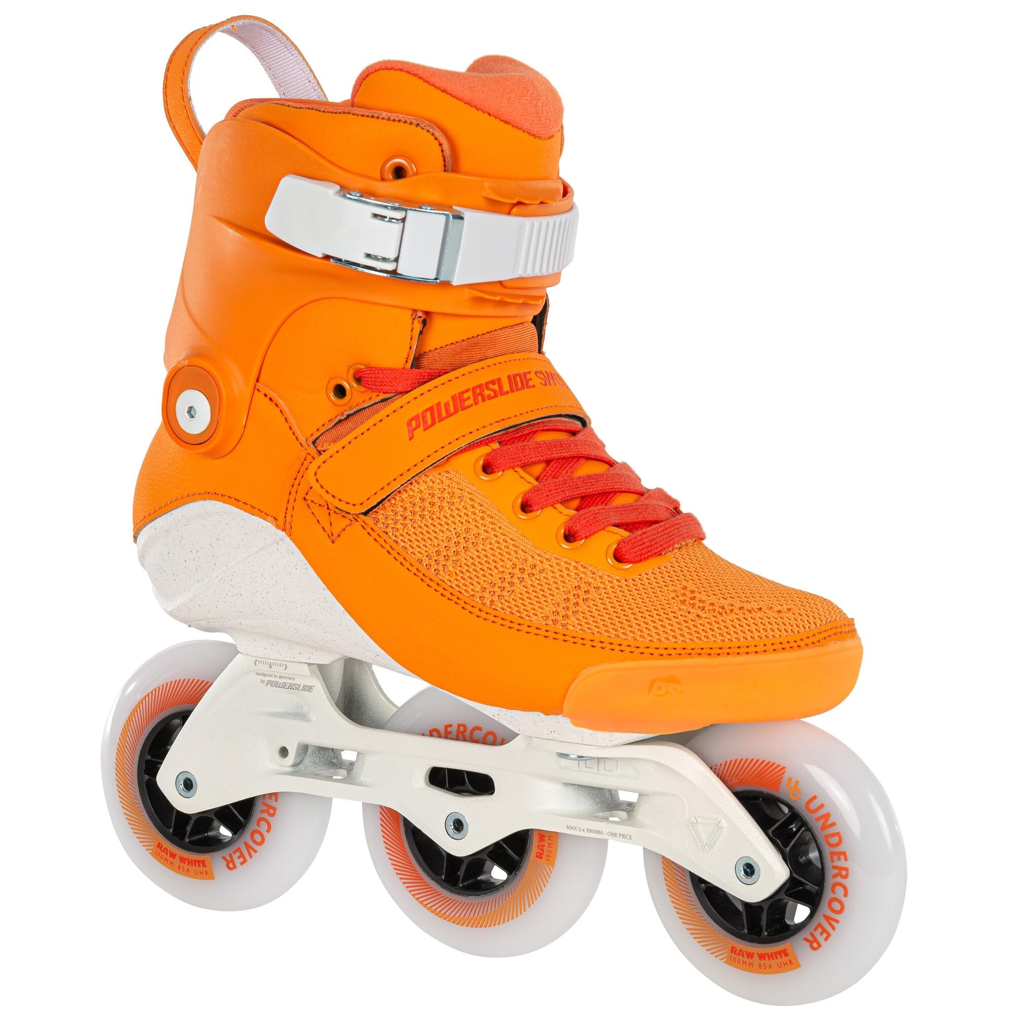 Powerslide Rollers Swell Citrus 100 pour fitness et marathon, pour homme et femme