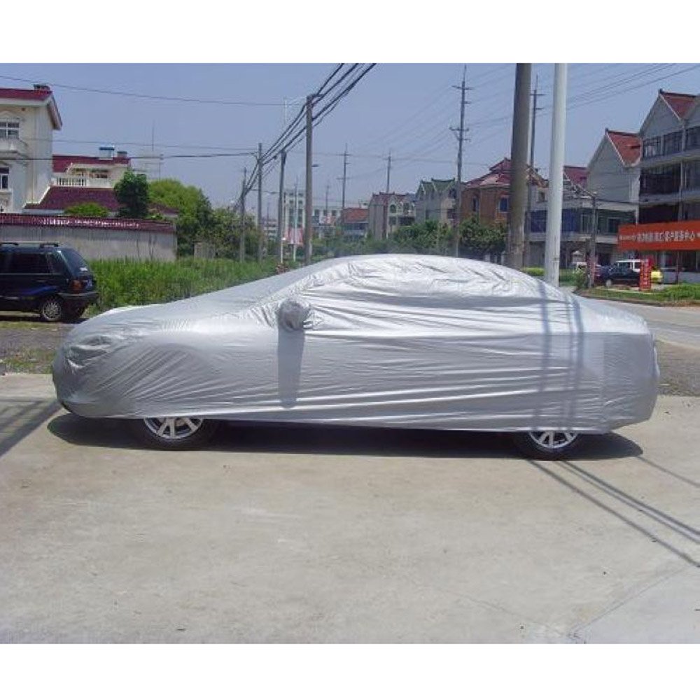 Shkalacar Pokrowiec samochodowy na zewnątrz, pyłoszczelny, odporny na zarysowania (XXL, 5,1 x 1,9 x 1,5 m)