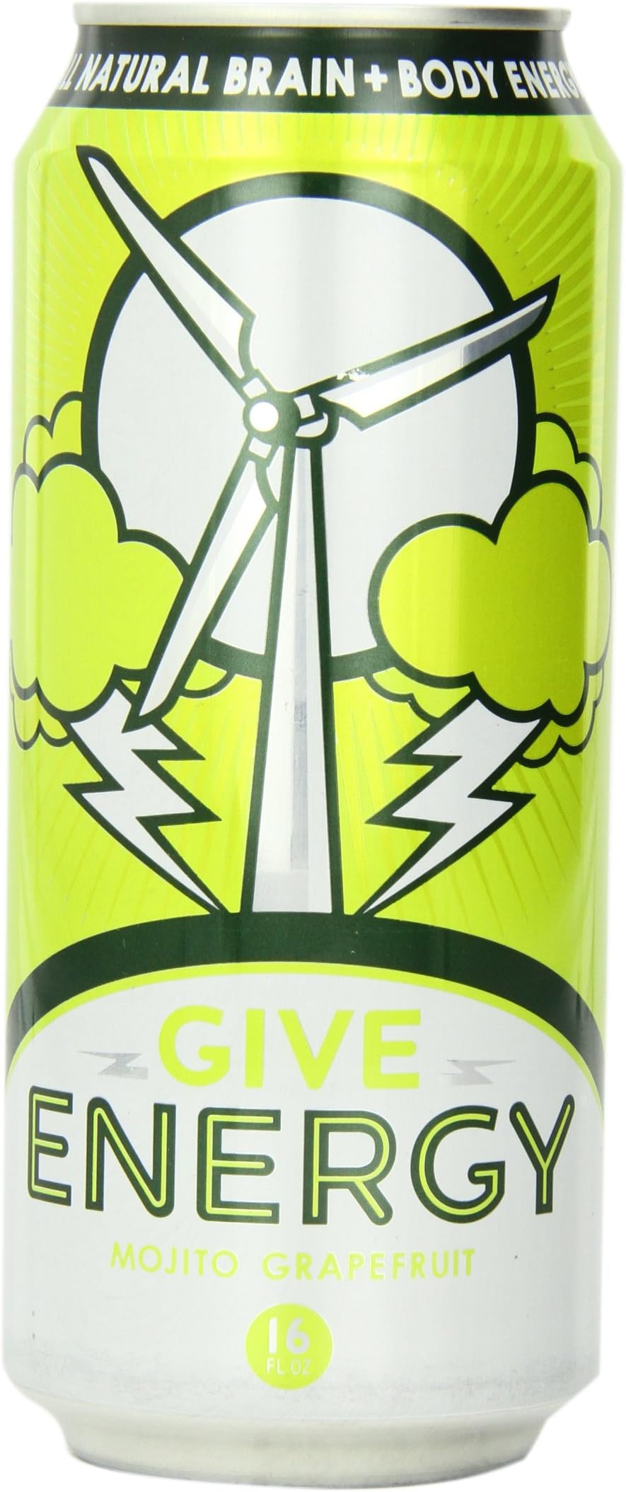 Give Energy Drink, Mojito Grapefruit, 16-Ounce Cans (Pack of 12)