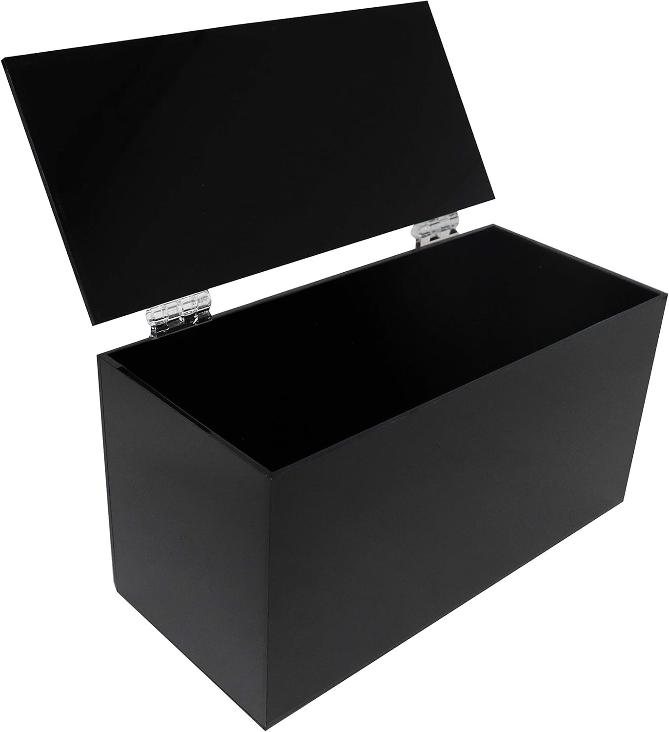 Essentially Yours Face Mask Dispenser | Acrylic Mask Box with Cover for Storing and Dispensing Personal Face Masks (Black) : Clothing, Shoes & Jewelry