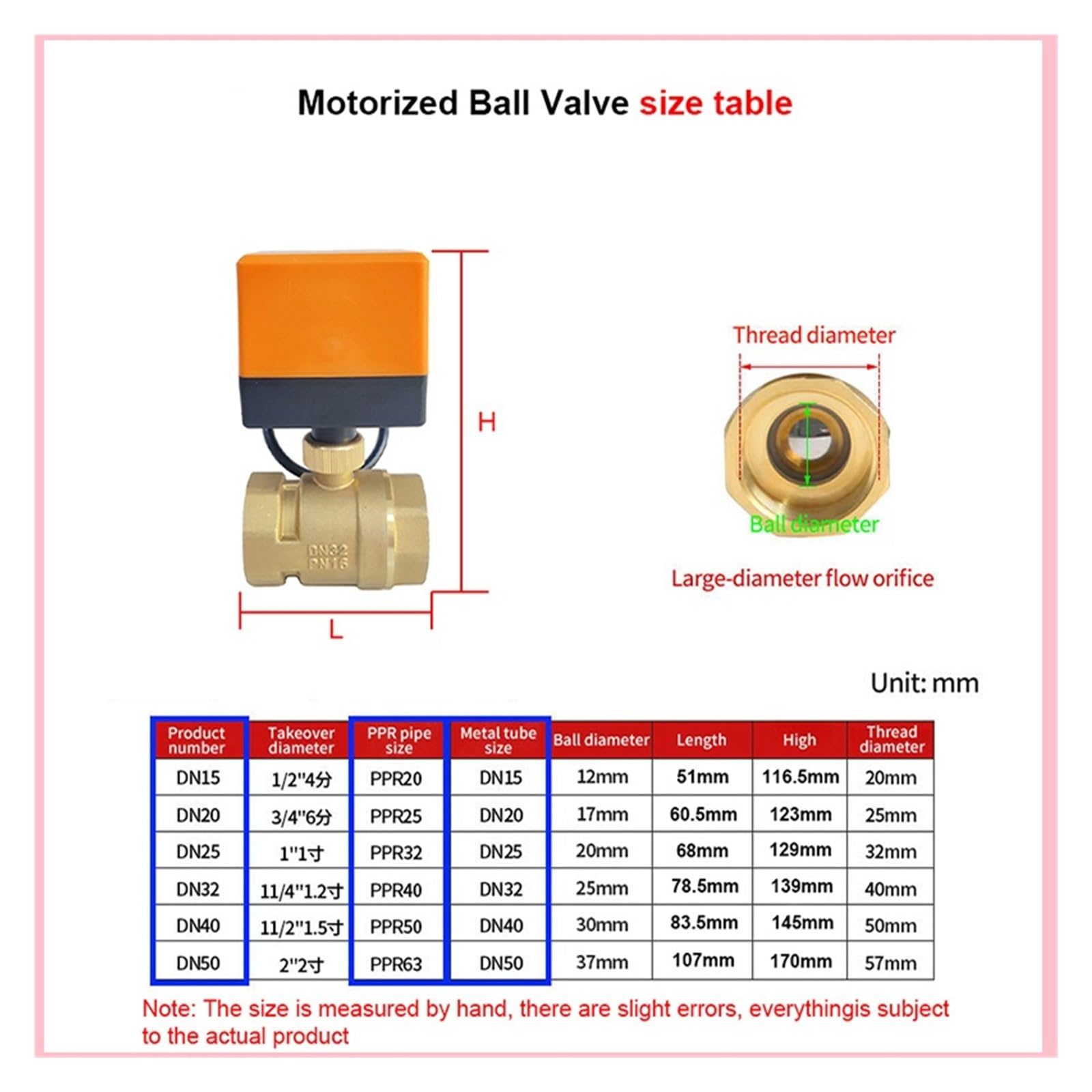 Válvula de bola eléctrica Válvula de bola motorizada de latón, tres cables, dos controles, un control, 220V, 24V, 12V CA/CC, 1 ud.(1",220VAC_CR02)