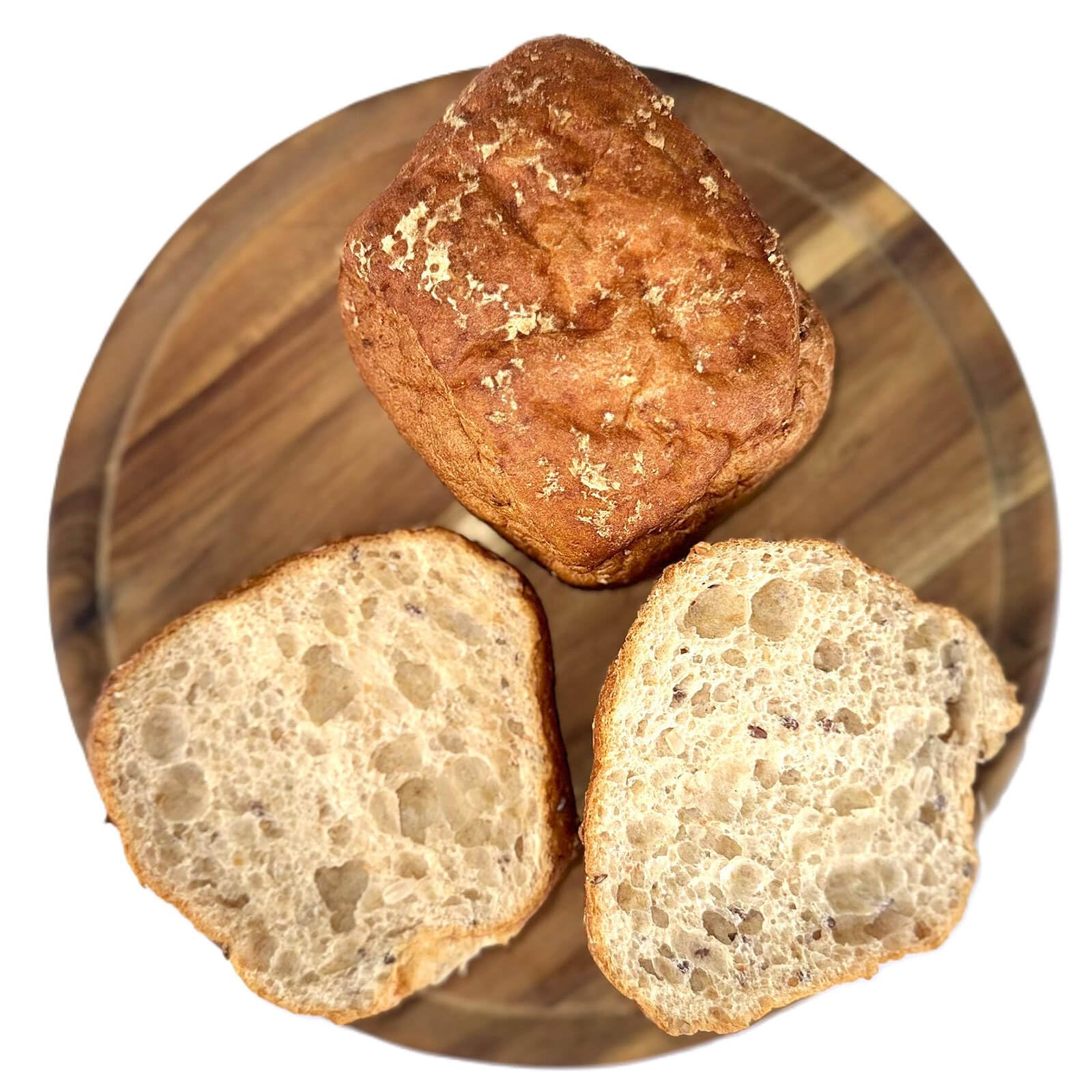 Locawo High Protein & Low Carb Eiweißbrötchen | 21g Protein auf 100g | Voller Weizengeschmack | Vegan | ideal für eine eiweißreiche, kalorien- und zuckerreduzierte Ernährung
