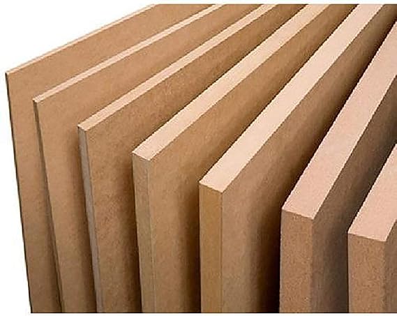 DGWOOD Custom Size 1/2'' (12mm) X 12'' X 12'' MDF Board (6 Sheets)