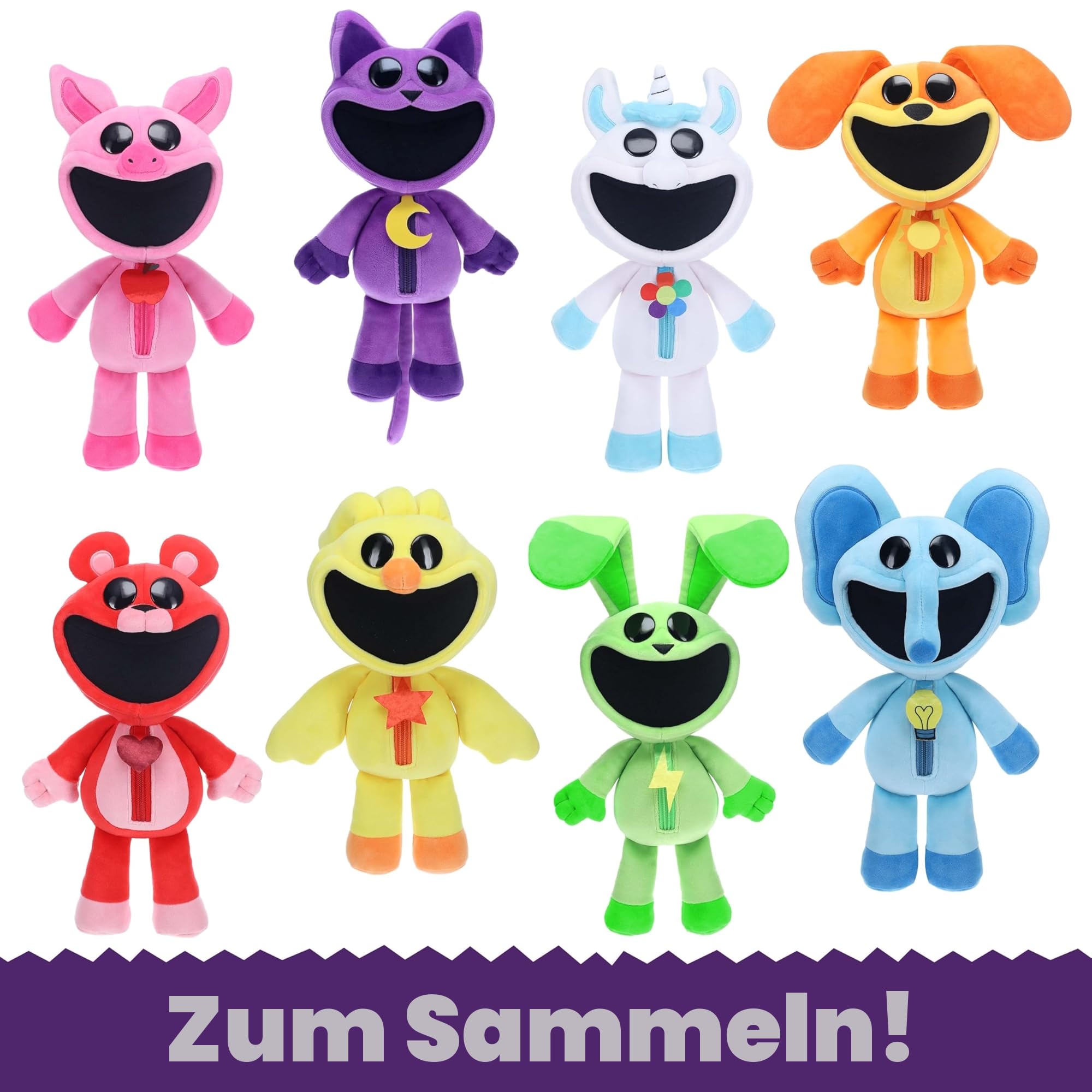 Poppy Playtime Critters - Deluxe Plüsch - Dogday - 35 cm