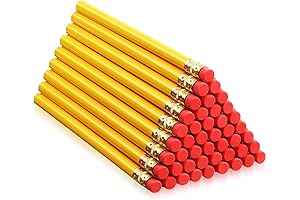 48-Count Bulk Pack Primary Jumbo Black Core Original Wood Pencils with Eraser Caps