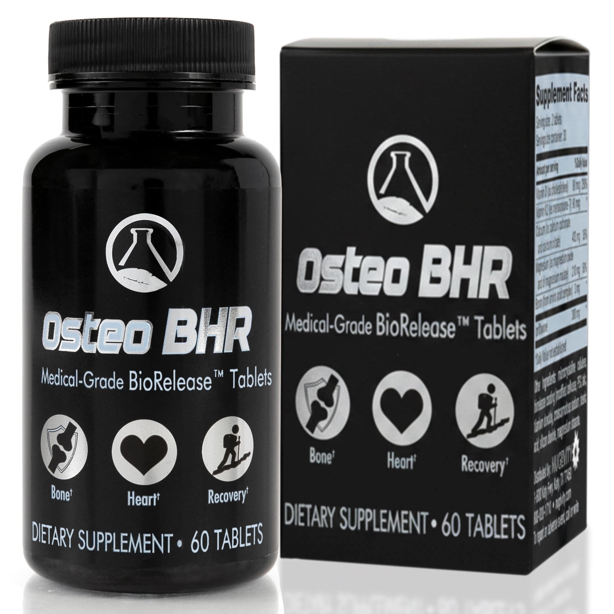 Osteo BHR, 60 Ct - Bone, Heart & Recovery Supplement