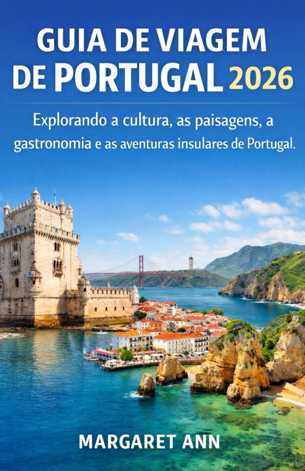 GUIA DE VIAGEM DE PORTUGAL 2026: Explorando a cultura, as paisagens, a gastronomia e as aventuras insulares de Portugal.