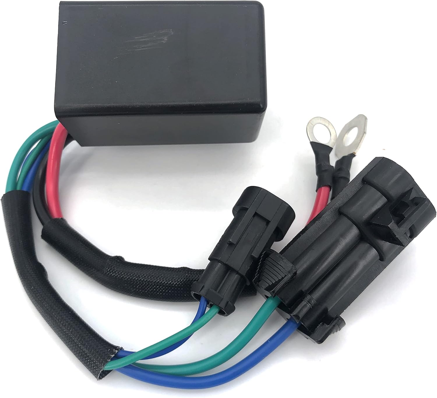 12V Power Tilt Trim Relay 586767 0586767 for Evinrude E-TEC Johnson OMC Marine Outboard Motor, OEM Replacement Plug and Play Solenoid Switch Assembly (15 to 300 HP Engines, 2004-2011)
