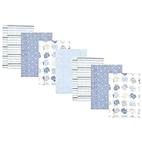 Vista 202 de Hudson Baby - Paños unisex de franela de algodón para bebé, bosque, talla única