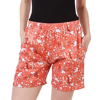 Blended Cotton Shorts Hot Pants 