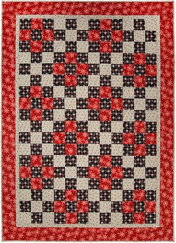 Miniatura 3 de Fiber Café Edredón de 3 yardas con patrón de favoritos, color marrón