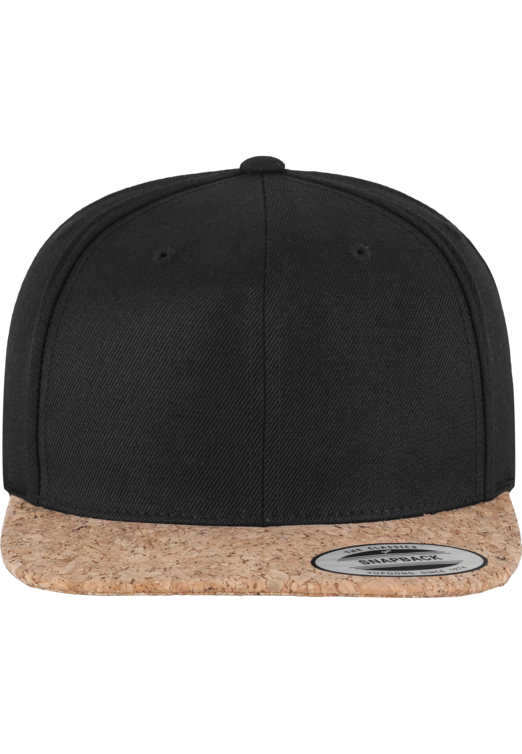 Flexfit Mütze Cork Snapback, black, one size
