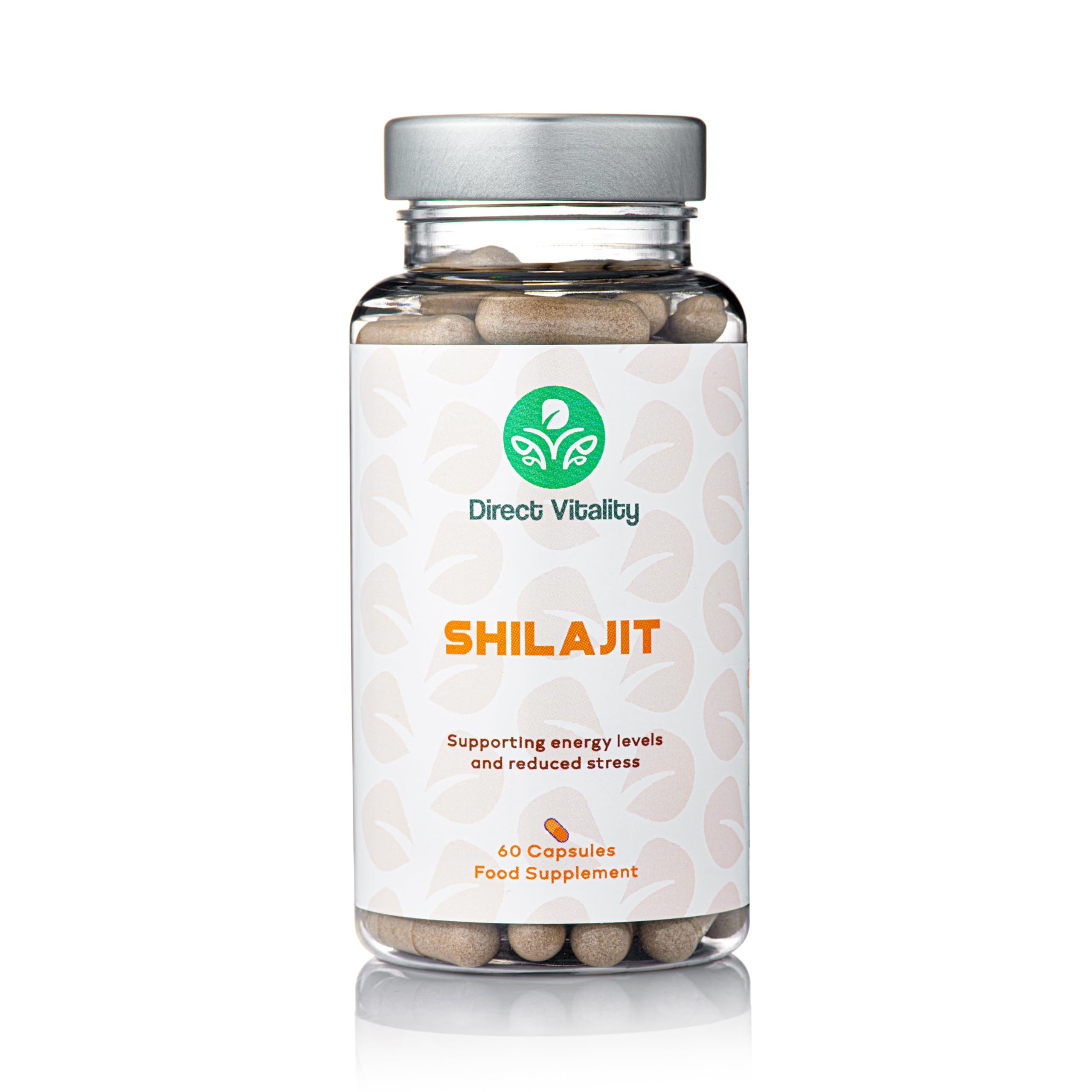 Shilajit | 60% Fulvic Acid | 2 Months Supply | 700 mg per Capsule | UK Made | No Nasty Fillers | Vegan