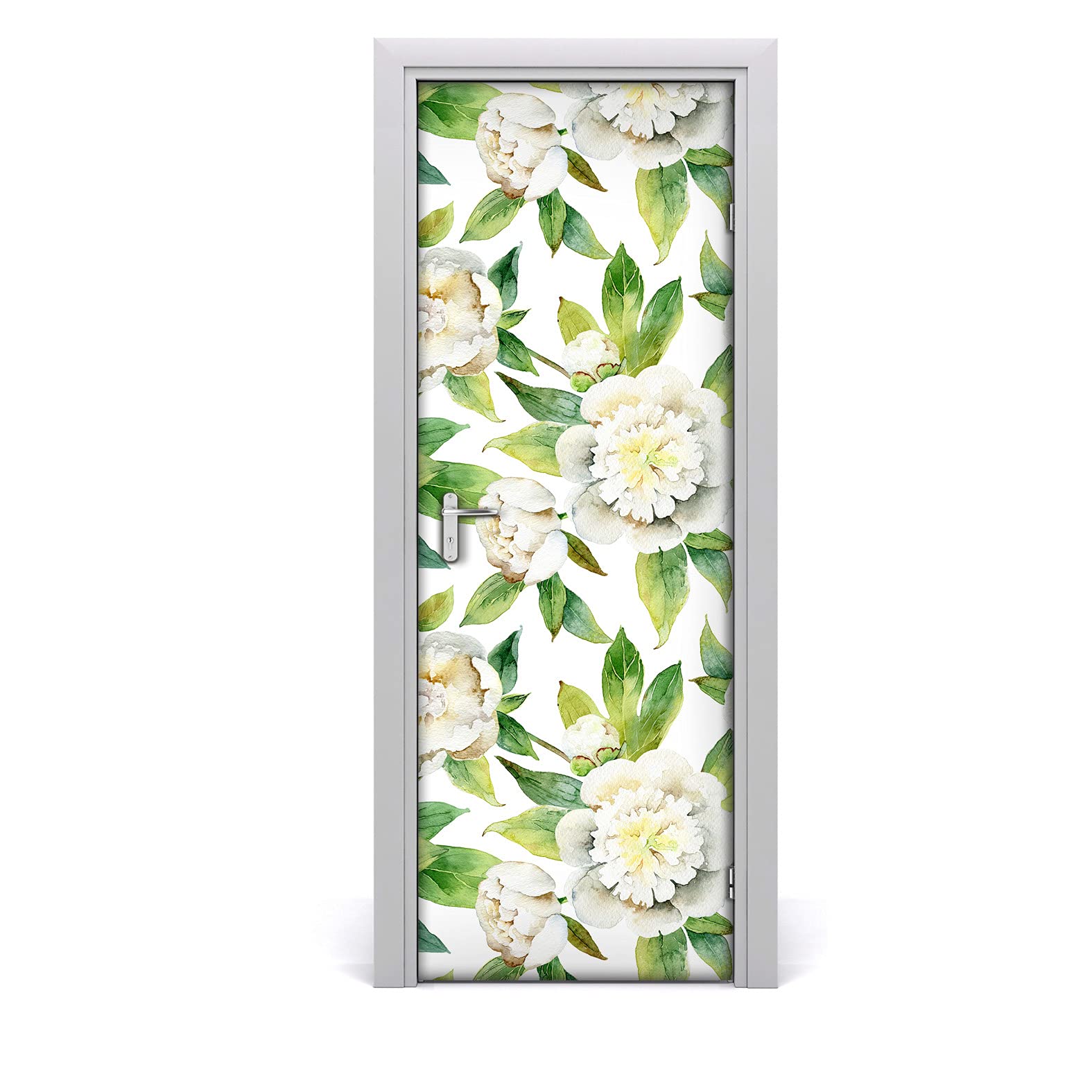 Décoration de porte pivoines pour sublimer l'ambiance de votre chambre