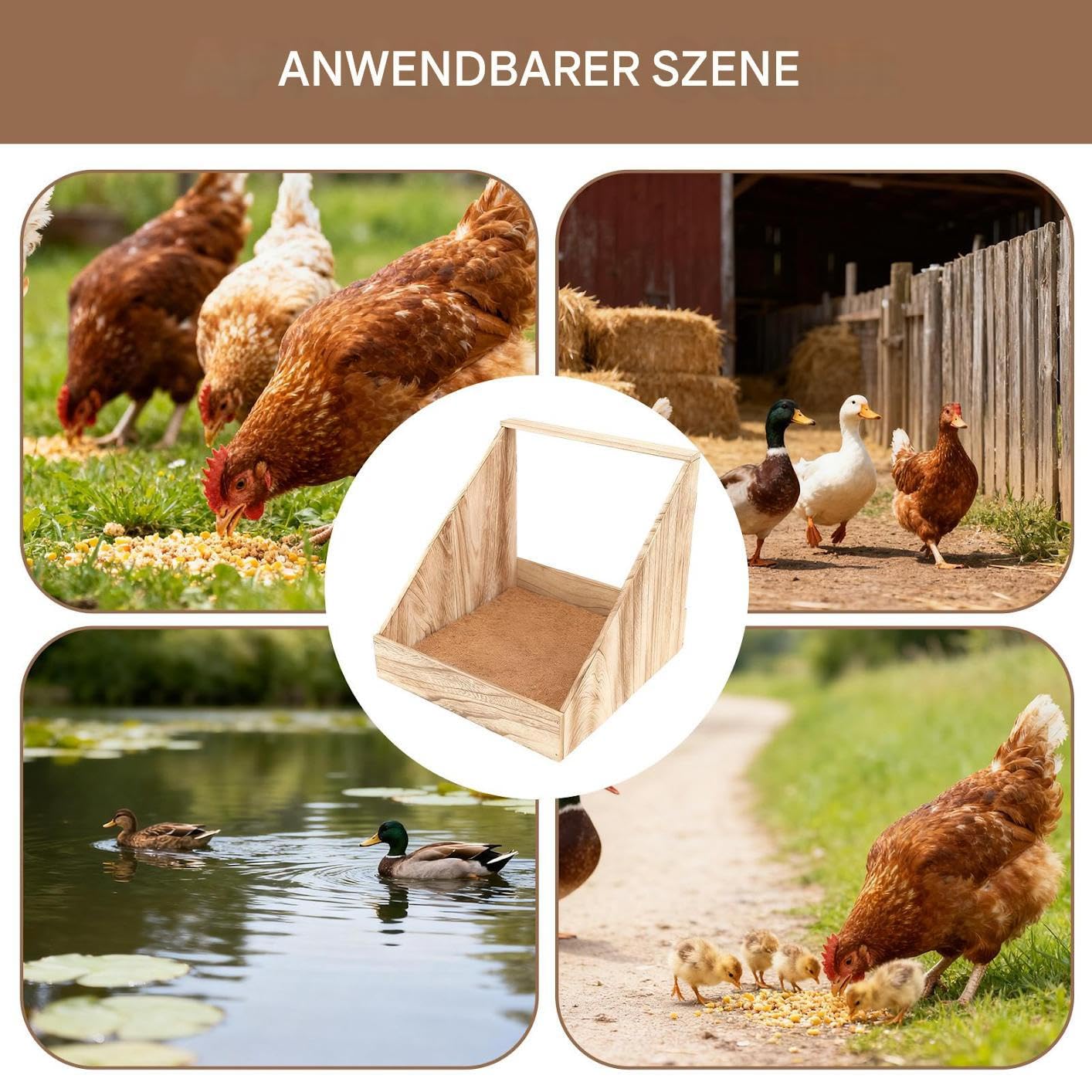 Scatole Per Nidificazione Delle Galline Dotata Di Cuscinetti E Posatoio In | Cassette Per La Deposizione Delle Uova Nel Pollaio Per Galline Pollai Casa Inverno Pollame Appollaiamento Fattori