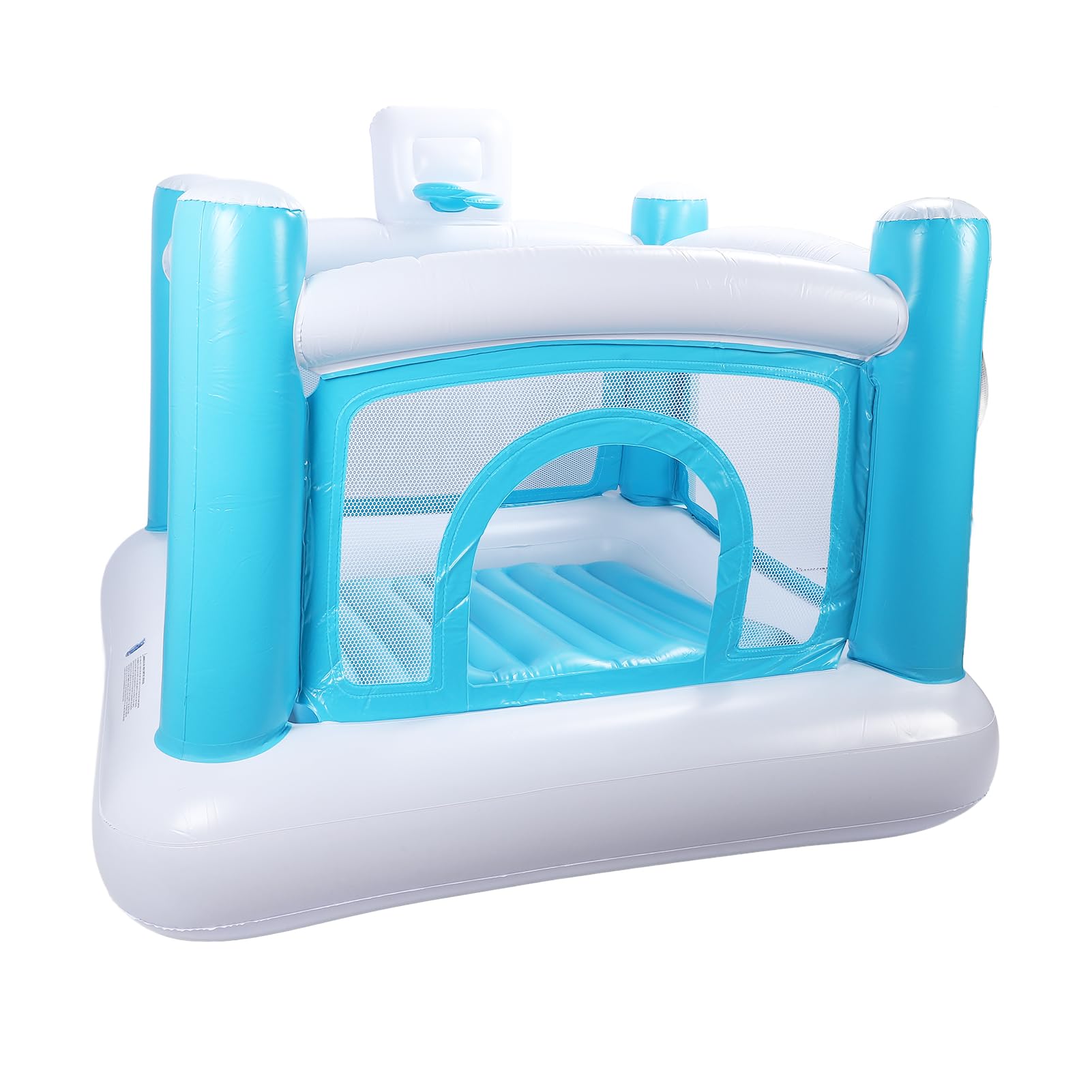Castillo Hinchable Inflable de PVC para Niños, Diversión para Eventos Interiores y Exteriores, 170x170x140cm