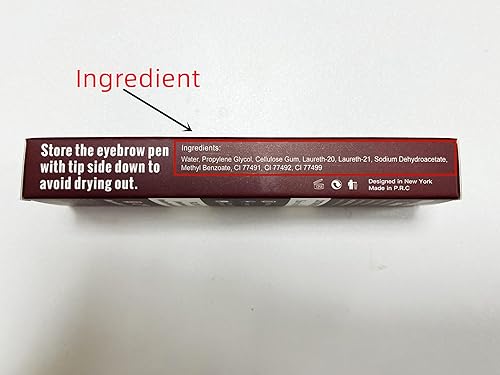 Miniatura 7 de iMethod - Bolígrafo para tatuaje de cejas con técnica actualizada de microblading maquillaje de cejas de larga duración resistente al agua y a