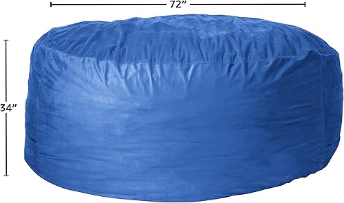 Miniatura 69 de Sofa Sack - Sillón puff de 5 pies, color carbón, solo funda Carbón - Solo funda,Lima - Solo funda,Mandarina - Solo funda,Aqua Marine - Solo