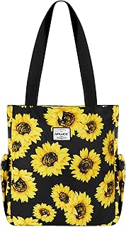 Donna Borsa Tote con Zip Leggera Borsa a Tracolla Casual Borsa a Mano Moda Borsa a Spalla Grande Borsa della Spesa Impermeabile Borsetta per Viaggio Scuola Lavoro Quotidiano Vita Yoga Spiaggia