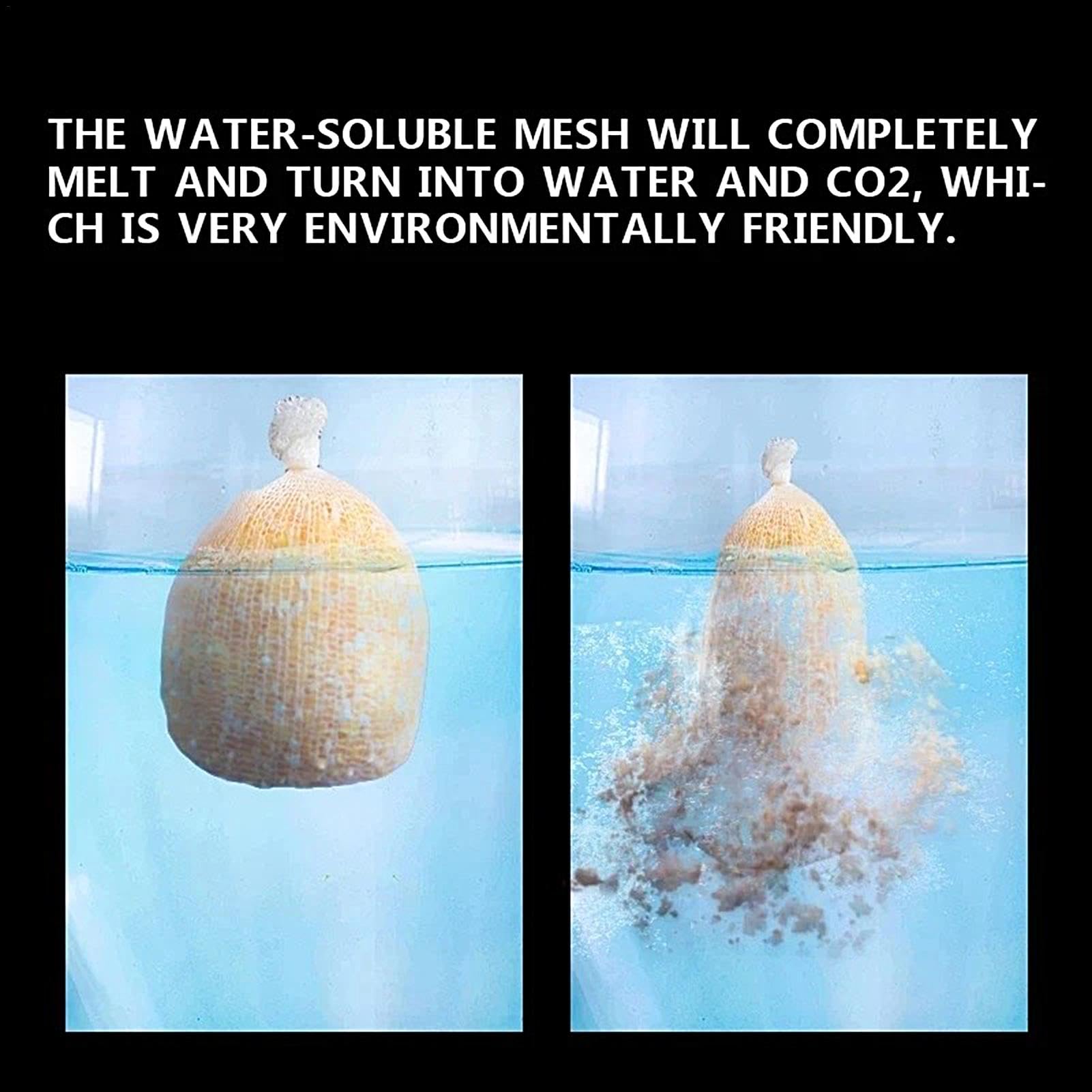 Compatible Appâts Filet PVA Soluble CarpeXpert - Pour Pêche à La Carpe - 25mm Et 37mm X 5m Filet Soluble Carpe