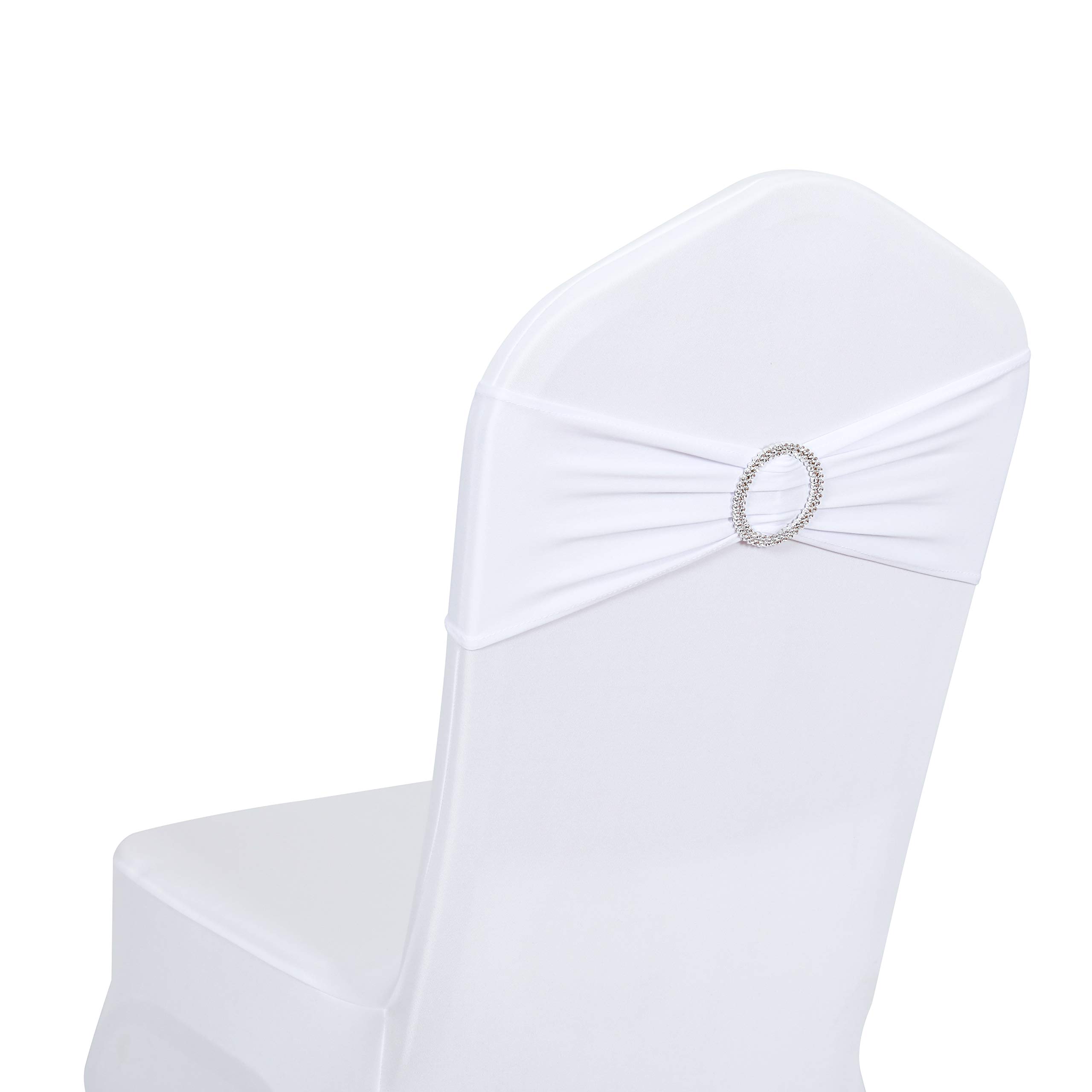 White Satin Chair Covers All Chairs