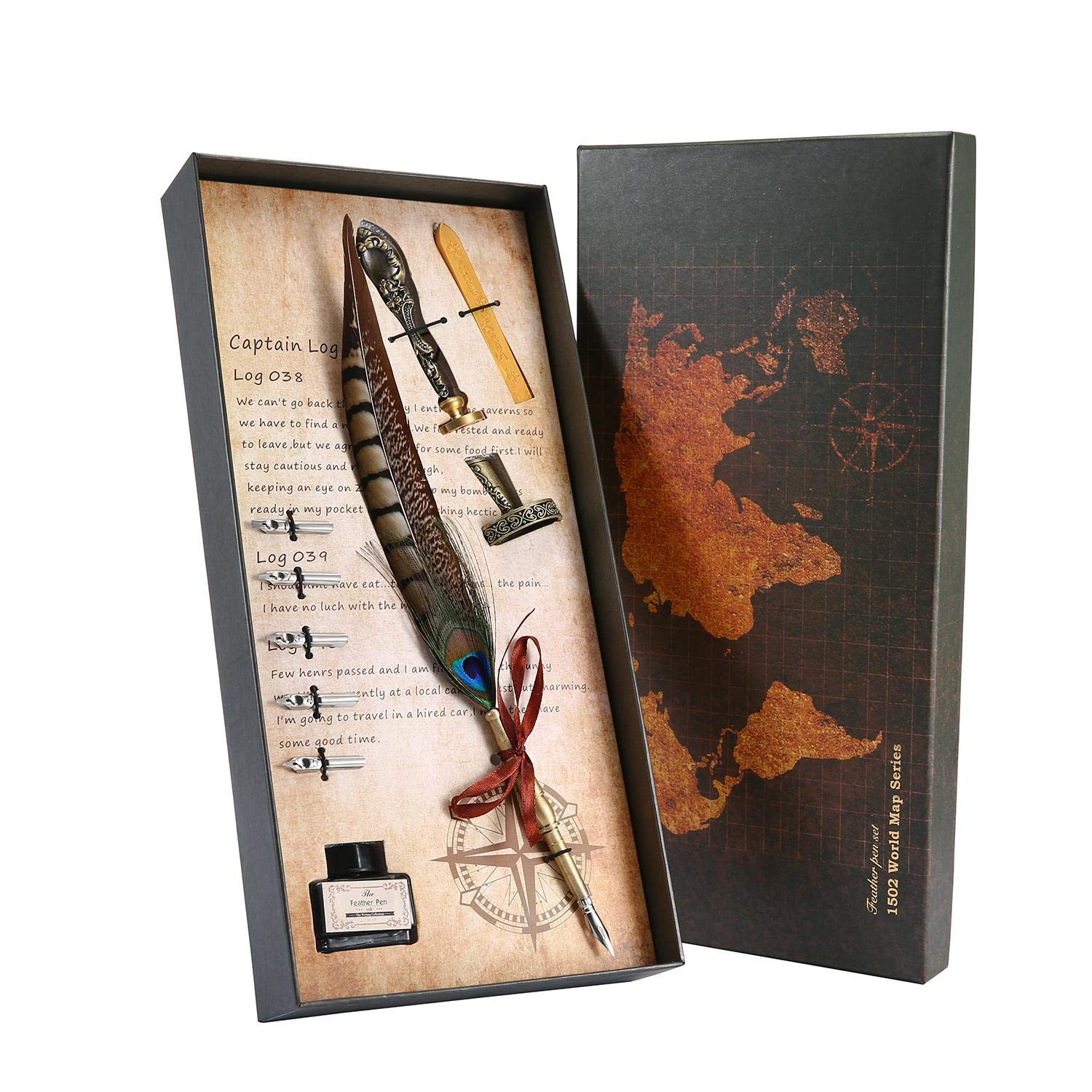 Buy Aolvo Calligraphy Pen Set, Quill Pen Harry Potter Quil Pen Dip