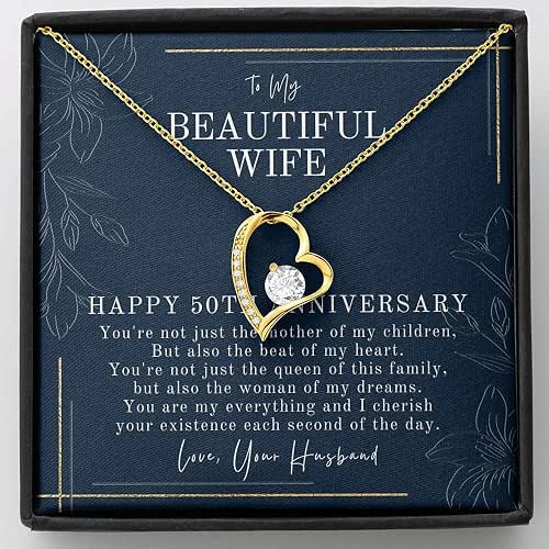 50 Year Wedding Anniversary Wife Gift – 50 Year Anniversary