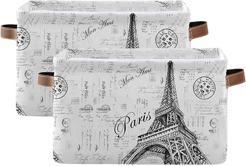 Miniatura 9 de Cesta de almacenamiento de vacas de las tierras altas con asas, cestas de almacenamiento plegables para estantes, sala de estar, decoración