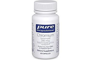 Pure Encapsulations Chromium (Picolinate) | Hypoglycemia Supplement