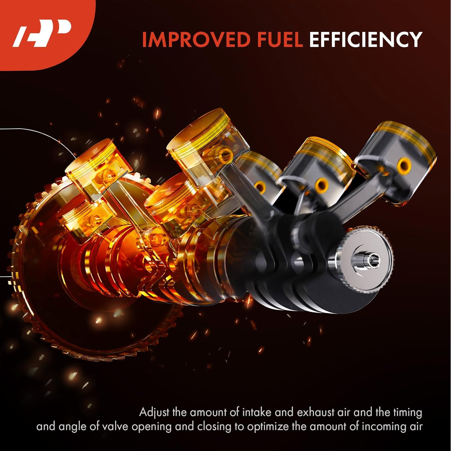 A-Premium Engine Variable Valve Timing (VVT) Solenoid Compatible with Infiniti Q50, G25, G35, QX80, QX50, QX56, QX70, Q70L, FX35, FX37, FX50, Q40, EX35 & Nissan 370Z