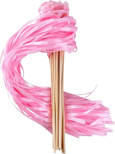 Miniatura 5 de Wishprom Varitas de cinta para barra de cinta para recuerdo de fiesta de boda (lavanda-30 piezas)