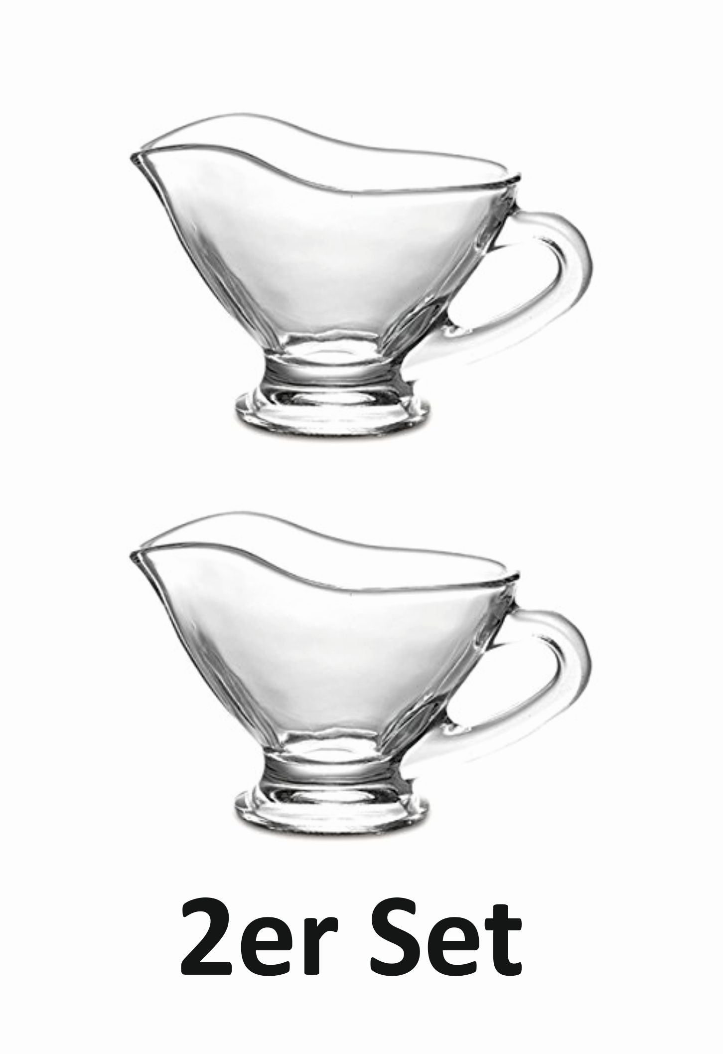 Buy Pasabahce Basic 55002 Gravy Boat / Mini Gravy Boat 50 ml Set of 2