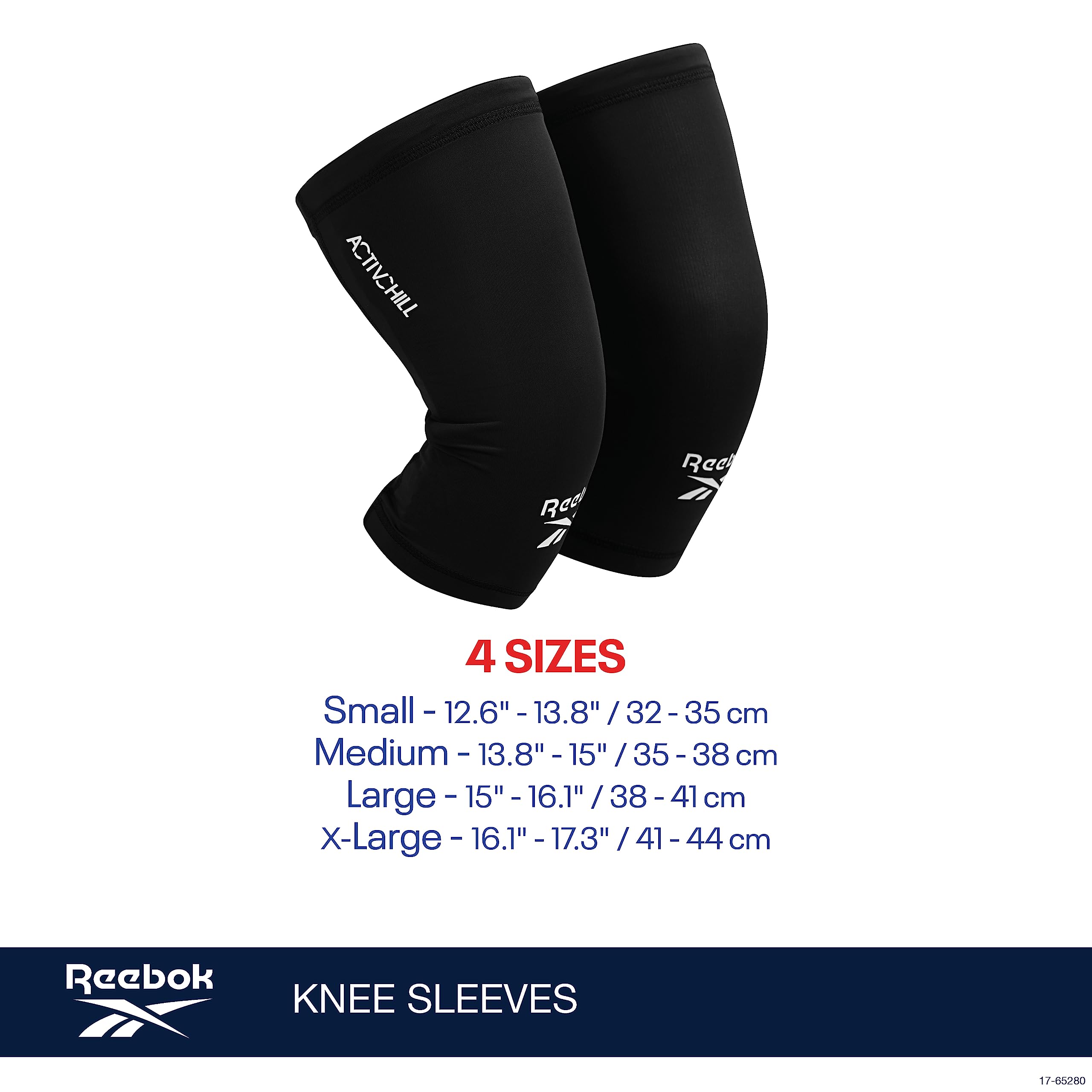 Amazon.co.jp: Reebok(リーボック) 着圧膝スリーブ 男女兼用