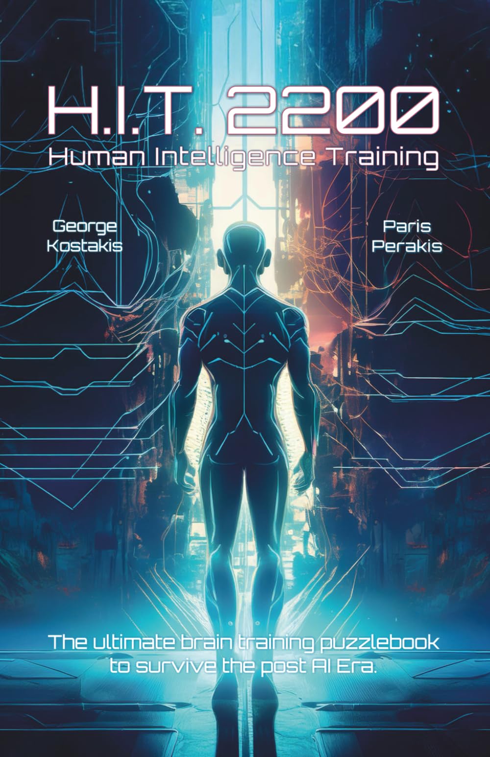 HIT2200 Interactive Puzzlebook: Α brain training puzzle-book to survive the Post-AI Era