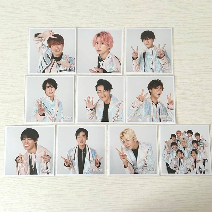 目黒蓮 ましかくフォト セット 目黒蓮ましかくフォト2枚セット - メルカリ