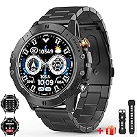 Military orologio Smartwatch Uomo con Effettua/Risponde Chiamate