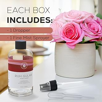 Aroma Country Rose Garden Diffuser Oil - Luxury Essential Oils for Diffuser Refill & Air Freshener Room Spray - Long-Lasting & Natural Home Fragrance, Scented Oil for Diffusers (8.5 Fl. oz)