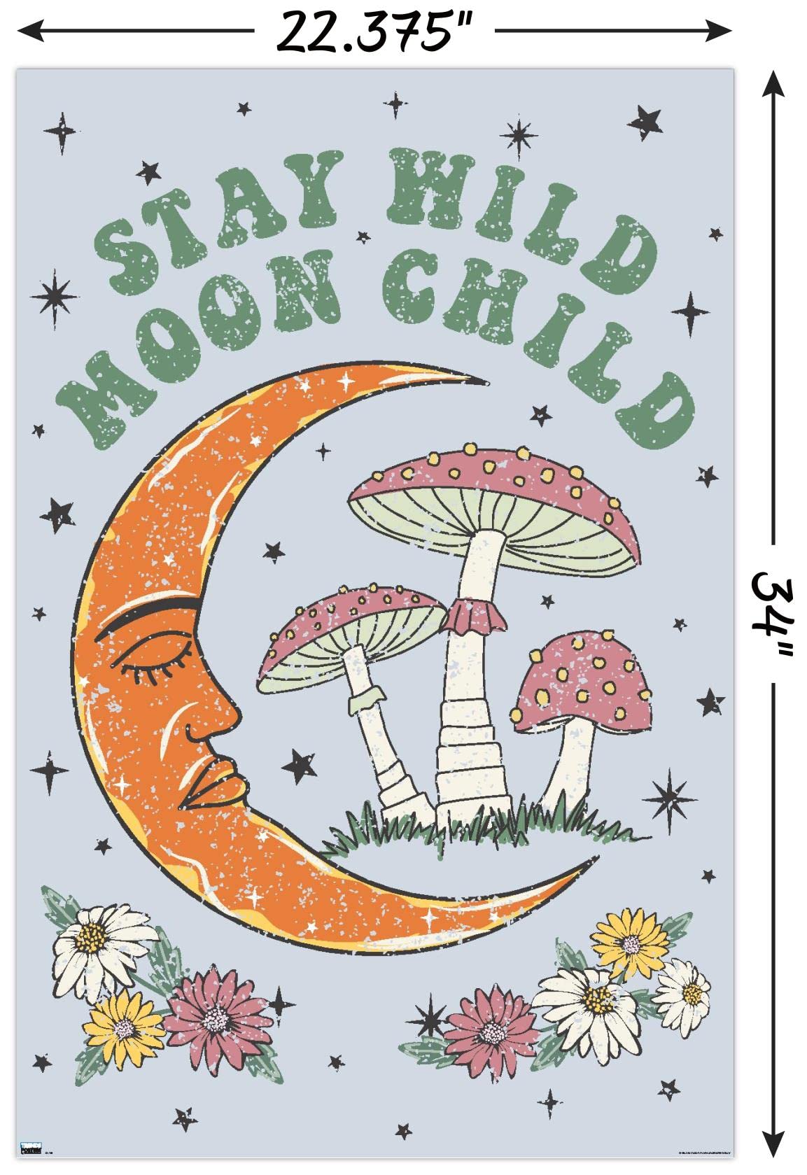 Amazon.com: Trends International Stay Wild Moon Child Wall Poster