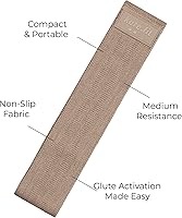 Vista 9 de Juego de mancuernas ajustables negras de 2 libras a 5 libras y kit de pilates gris pardo