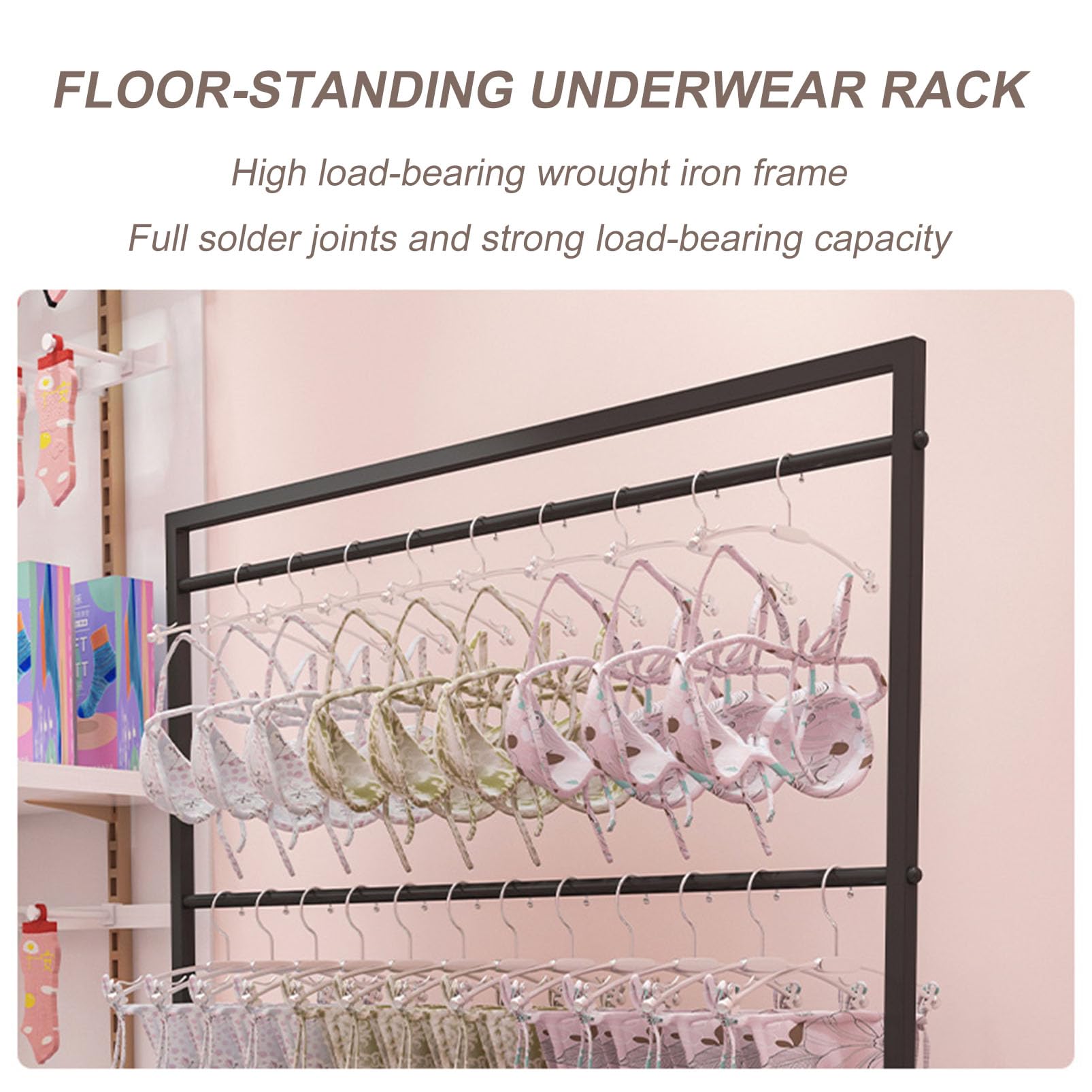 Perchas para Tienda de Ropa, Perchero para Guardar Bufandas, Perchero Creativo para Colgar Toallas, Sujetadores de Bikini, Trajes de baño, Perchero para Ropa de niños, hiyab, mantó
