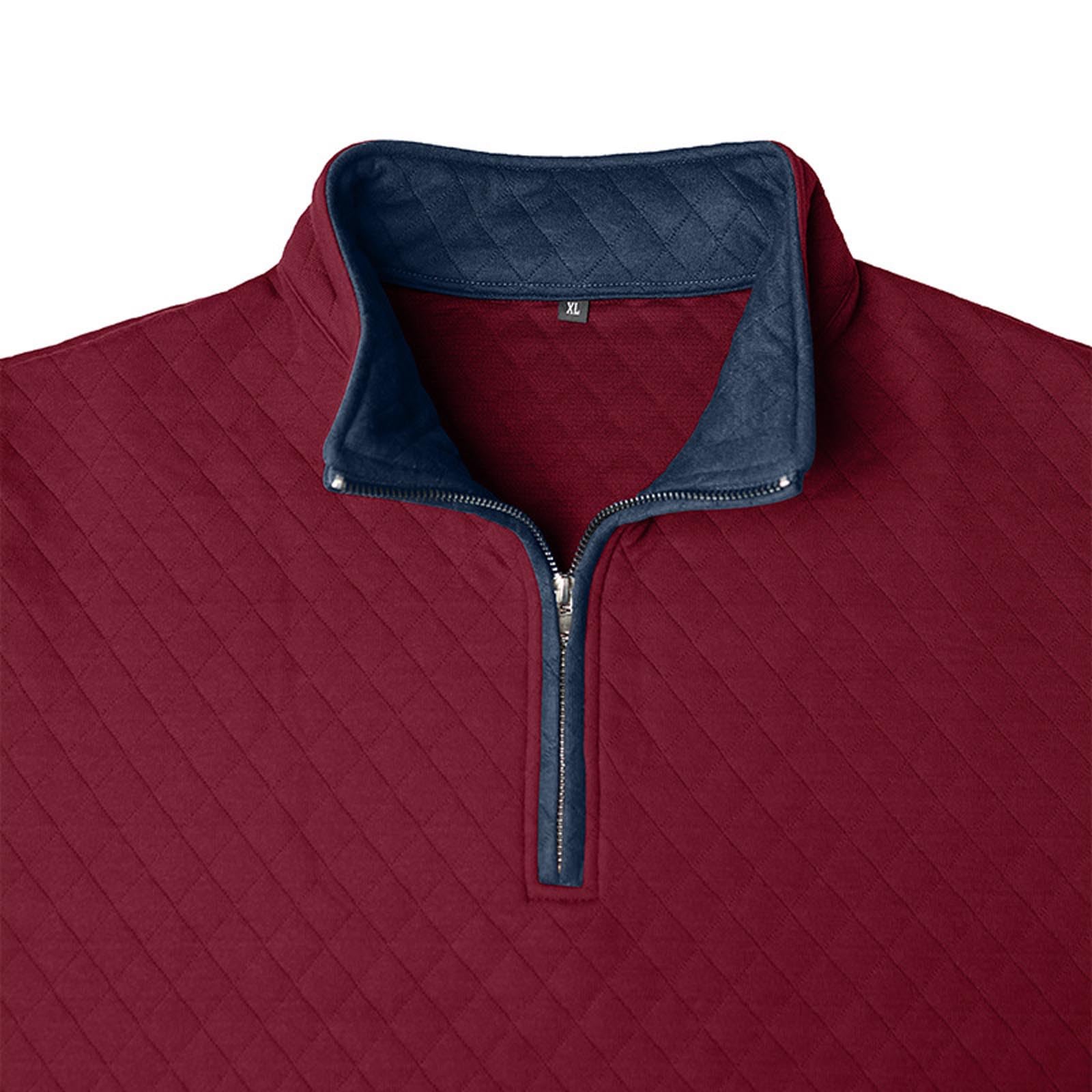 Generisch Bluza z długim rękawem ze stójką, luźna, sportowa, ciepła, wygodna, streetwear
