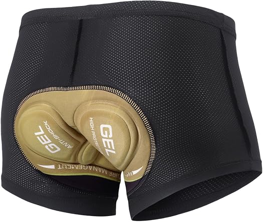 ARSUXEO Men's Cycling Shorts 3D Gel Padded Undershorts Bike Accessories 001C