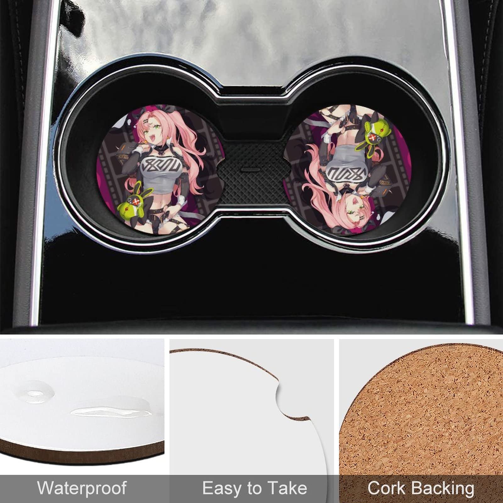 Amazon｜コースター ゼンレスゾーンゼロ ZZZ ニコ・デマラ【木製 直径