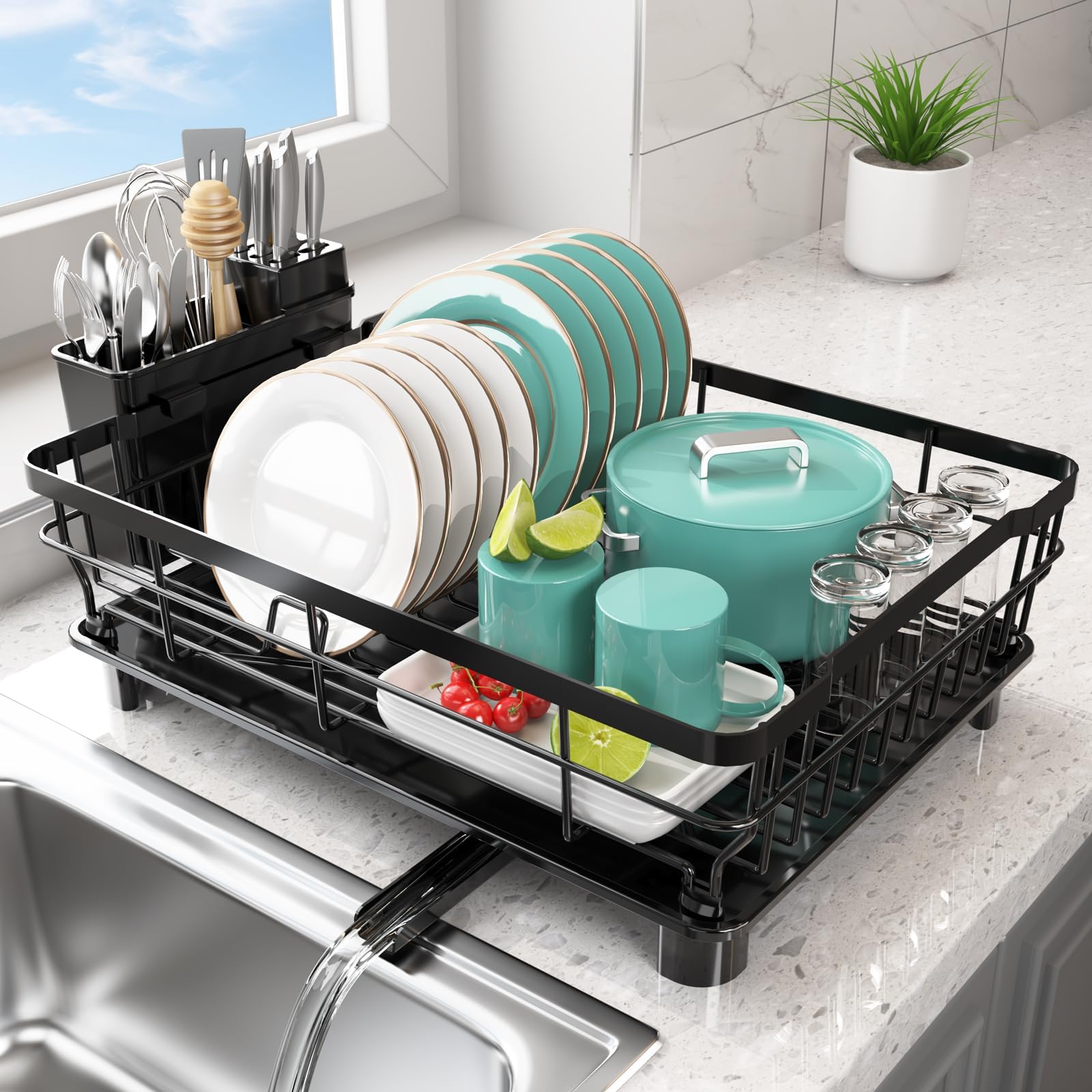 Amazon.com - MOUKABAL Dish Drying Rack, Dish Rack,Dish Racks for ...