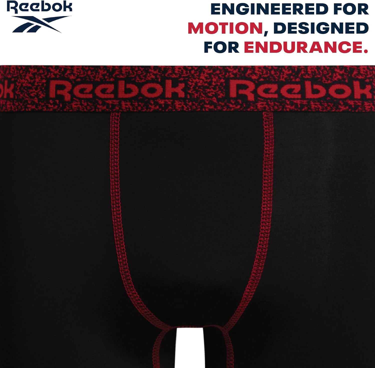 Reebok Boys Boxer Briefs - 3 Pack Performance Soft Stretch Breathable 5” Inseam Boxer Briefs Boys Underwear (6-18) - Image 6